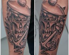 Tatoueurs en guests à Bordeaux au Perce Muraille.
