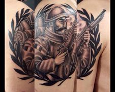 Tatoueurs en guests à Bordeaux au Perce Muraille.