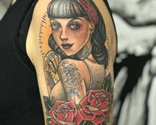 Tatoueurs en guests à Bordeaux au Perce Muraille.