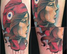 Tatoueurs en guests à Bordeaux au Perce Muraille.