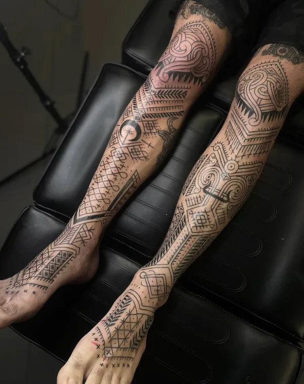 Tatouage Berbère à Bordeaux : Histoire et Style Ornemental | Le Perce Muraille.