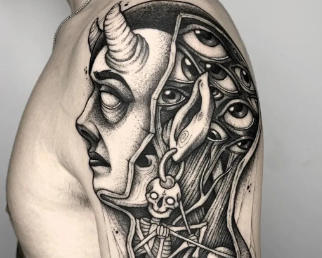 Tatoueurs en guests à Bordeaux au Perce Muraille.