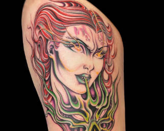 Tatoueurs en guests à Bordeaux au Perce Muraille.