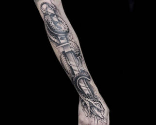 Tatoueurs en guests à Bordeaux au Perce Muraille.