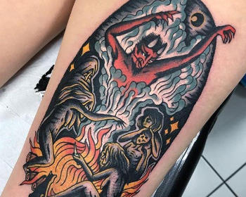 Tatoueurs en guests à Bordeaux au Perce Muraille.