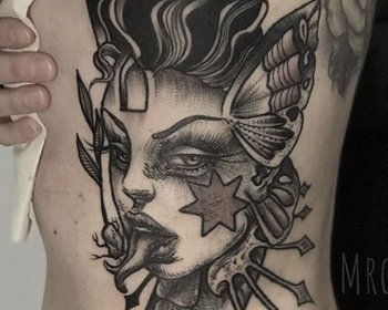 Tatoueurs en guests à Bordeaux au Perce Muraille.