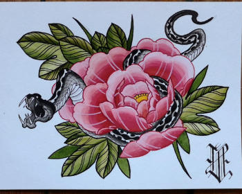 Tatoueurs en guests à Bordeaux au Perce Muraille.
